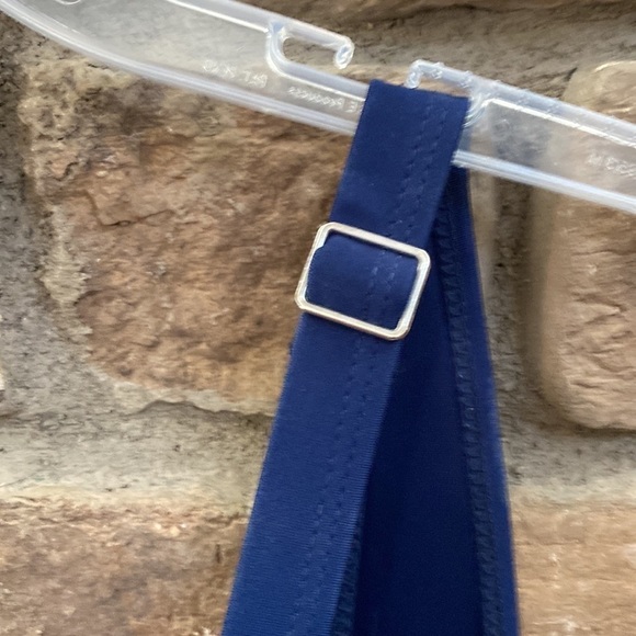 NWOT navy blue and teal tankini swimsuit. Adjustable straps with padded top XXL - Picture 3 of 7